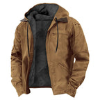 Jaqueta Masculina Para Inverno Fleece com Capuz - (Promoção de Inverno 2025)